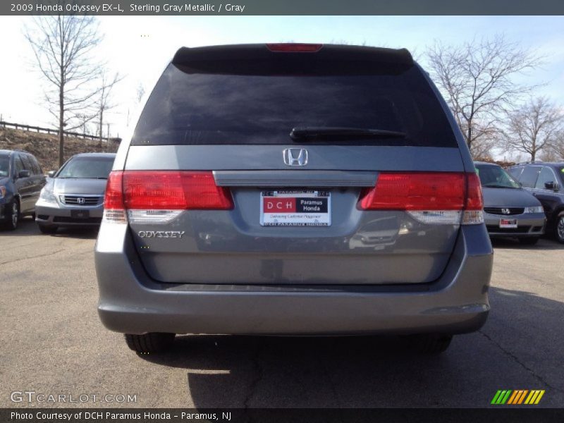 Sterling Gray Metallic / Gray 2009 Honda Odyssey EX-L