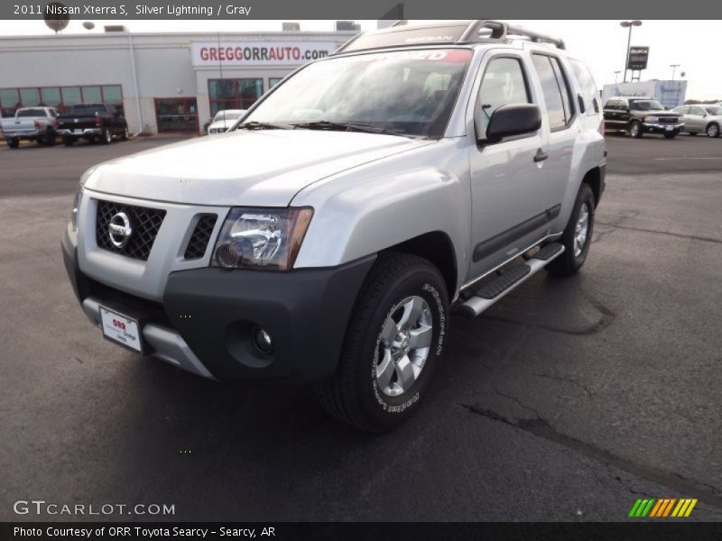Silver Lightning / Gray 2011 Nissan Xterra S