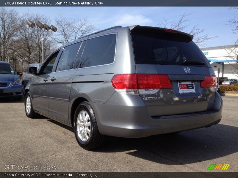 Sterling Gray Metallic / Gray 2009 Honda Odyssey EX-L