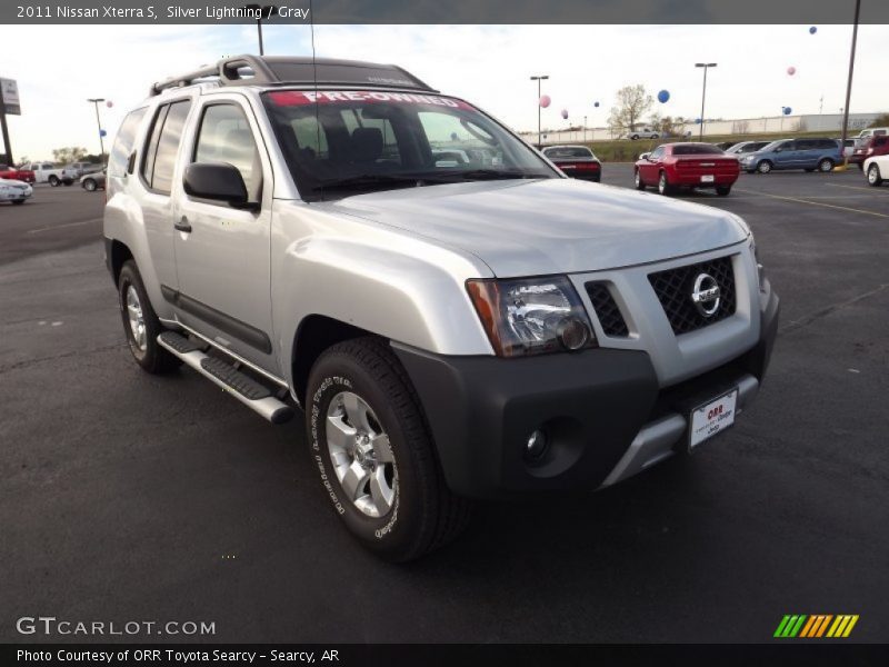 Silver Lightning / Gray 2011 Nissan Xterra S