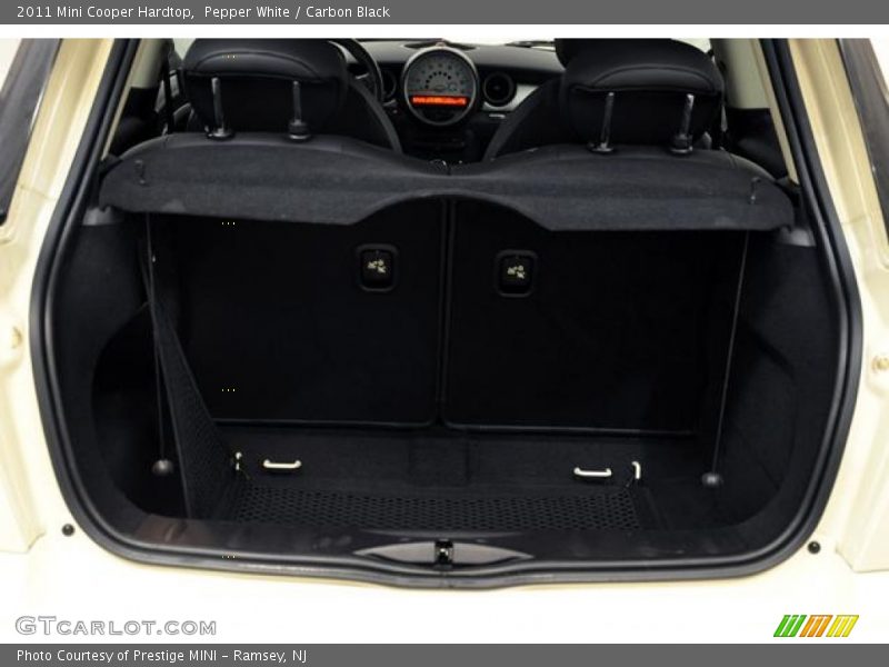 Pepper White / Carbon Black 2011 Mini Cooper Hardtop