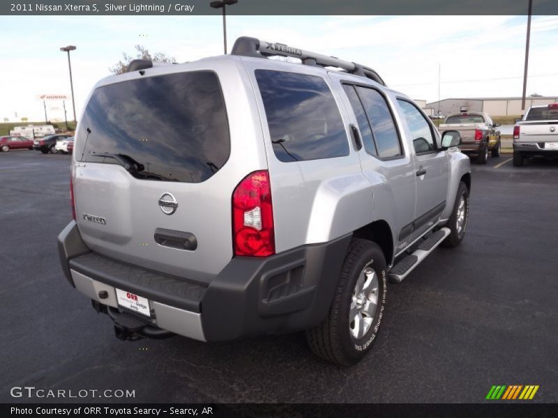 Silver Lightning / Gray 2011 Nissan Xterra S