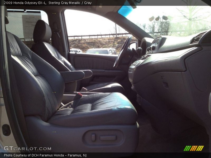 Sterling Gray Metallic / Gray 2009 Honda Odyssey EX-L