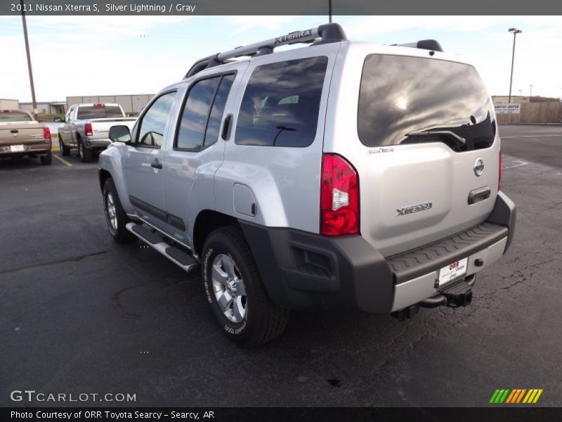 Silver Lightning / Gray 2011 Nissan Xterra S