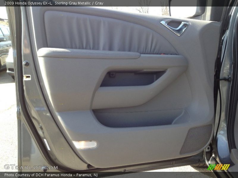 Sterling Gray Metallic / Gray 2009 Honda Odyssey EX-L