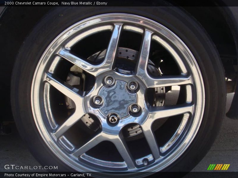 Navy Blue Metallic / Ebony 2000 Chevrolet Camaro Coupe