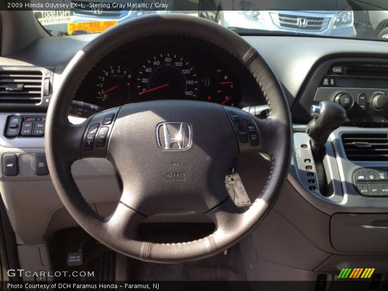 Sterling Gray Metallic / Gray 2009 Honda Odyssey EX-L