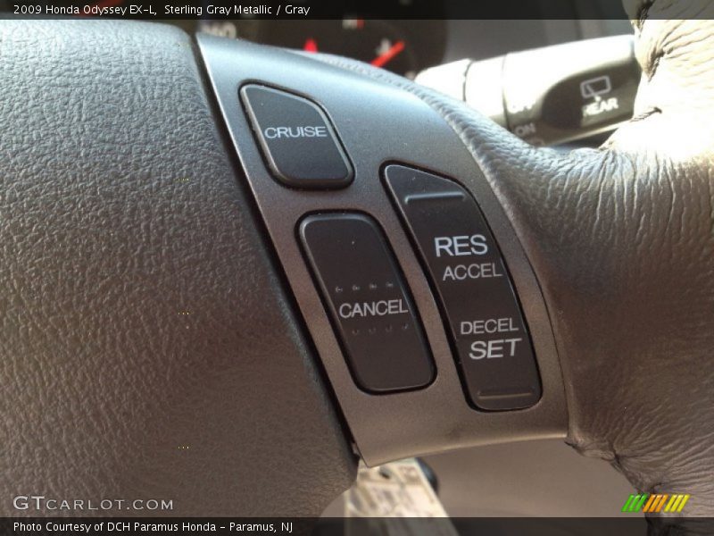 Sterling Gray Metallic / Gray 2009 Honda Odyssey EX-L