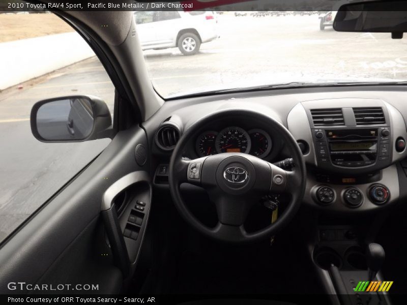 Pacific Blue Metallic / Dark Charcoal 2010 Toyota RAV4 Sport