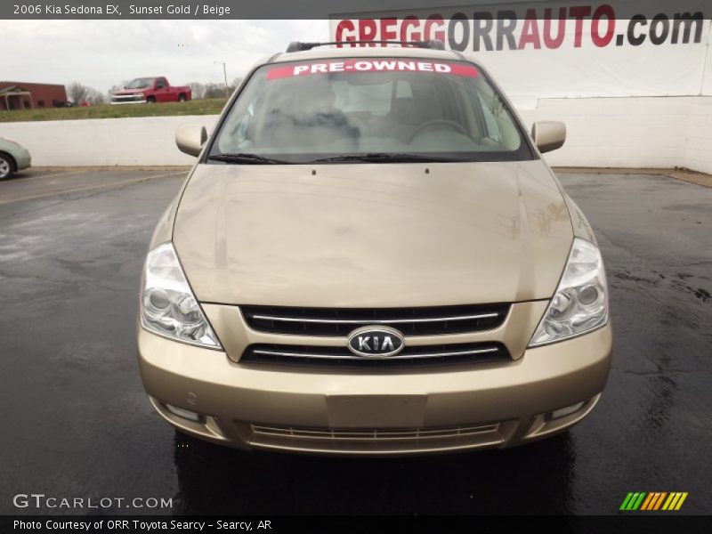 Sunset Gold / Beige 2006 Kia Sedona EX