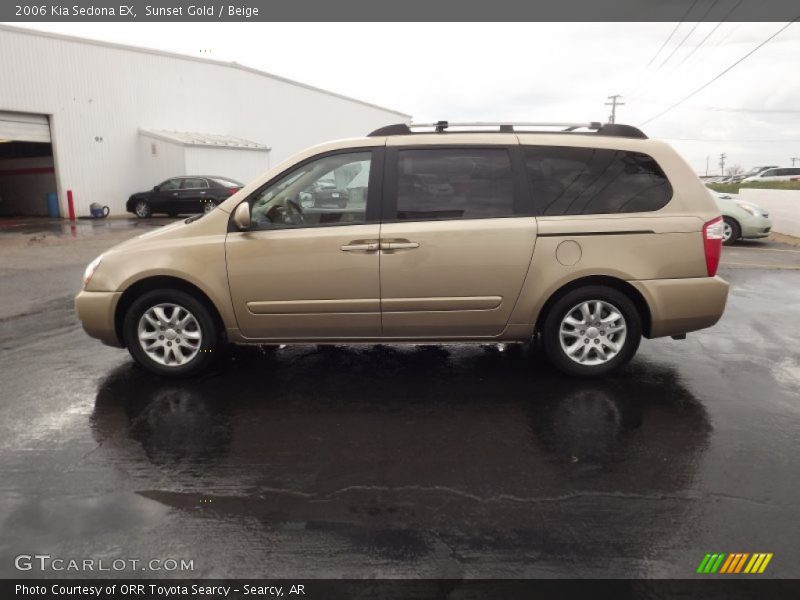 Sunset Gold / Beige 2006 Kia Sedona EX