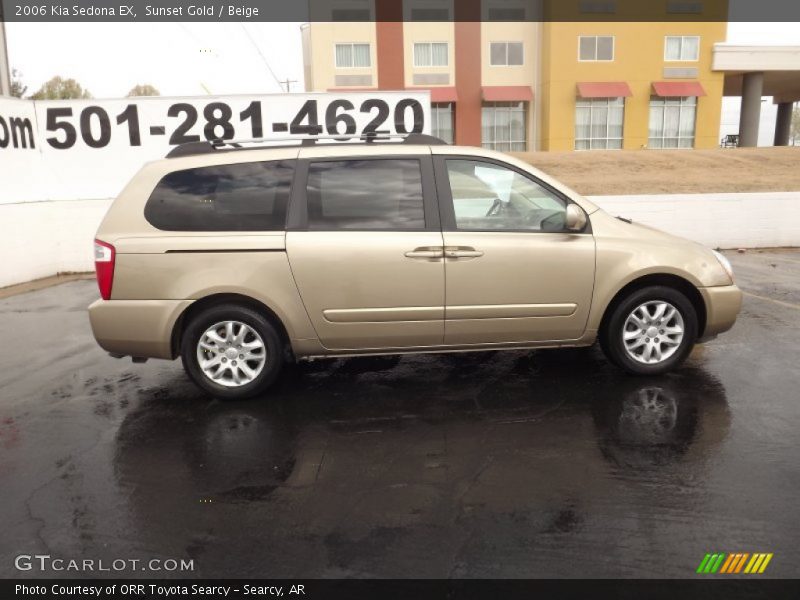 Sunset Gold / Beige 2006 Kia Sedona EX