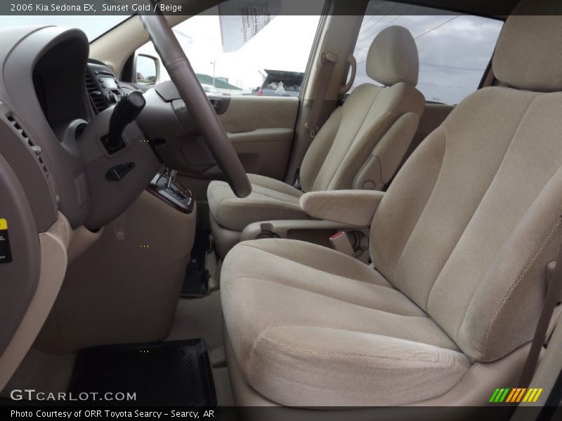 Sunset Gold / Beige 2006 Kia Sedona EX
