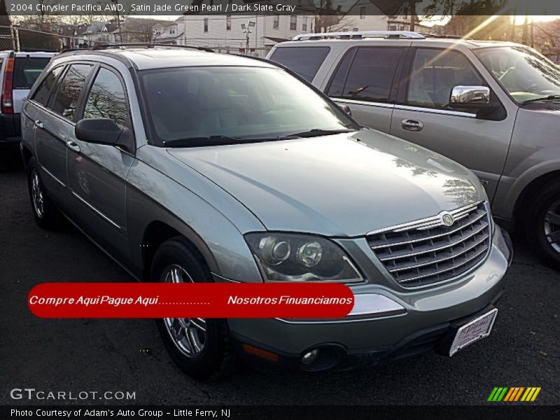 Satin Jade Green Pearl / Dark Slate Gray 2004 Chrysler Pacifica AWD