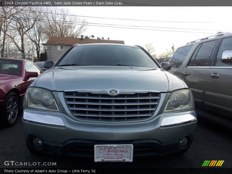 Satin Jade Green Pearl / Dark Slate Gray 2004 Chrysler Pacifica AWD