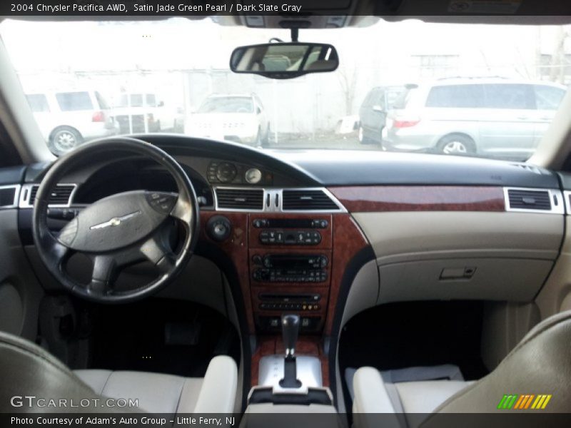 Satin Jade Green Pearl / Dark Slate Gray 2004 Chrysler Pacifica AWD