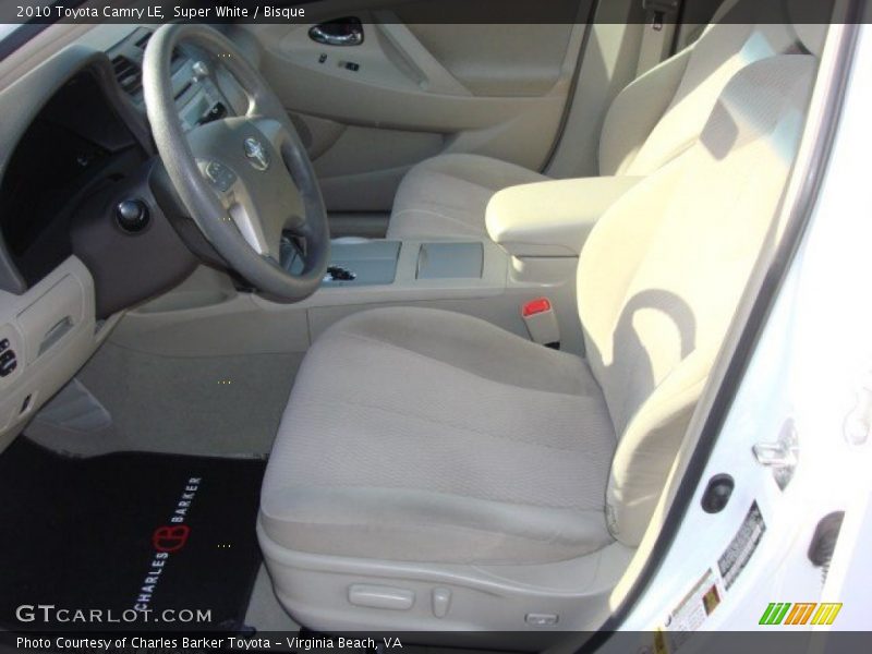 Super White / Bisque 2010 Toyota Camry LE