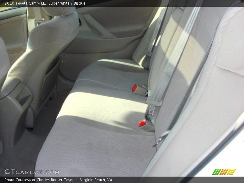 Super White / Bisque 2010 Toyota Camry LE