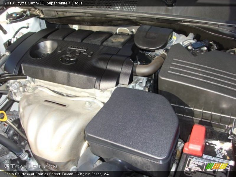 Super White / Bisque 2010 Toyota Camry LE