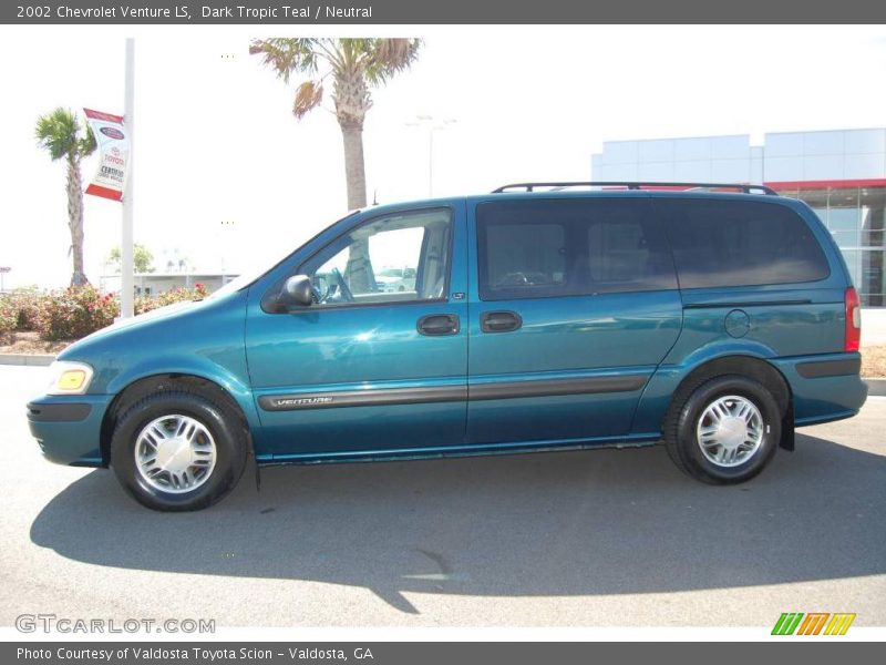 Dark Tropic Teal / Neutral 2002 Chevrolet Venture LS