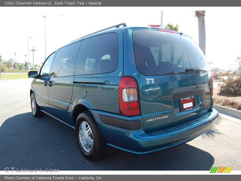 Dark Tropic Teal / Neutral 2002 Chevrolet Venture LS