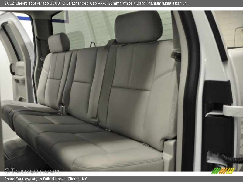 Rear Seat of 2012 Silverado 3500HD LT Extended Cab 4x4