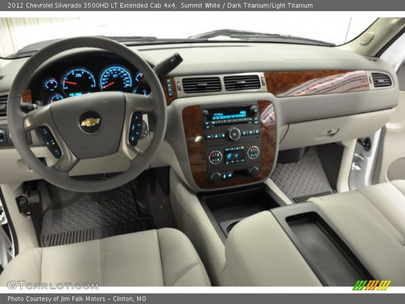 Dashboard of 2012 Silverado 3500HD LT Extended Cab 4x4