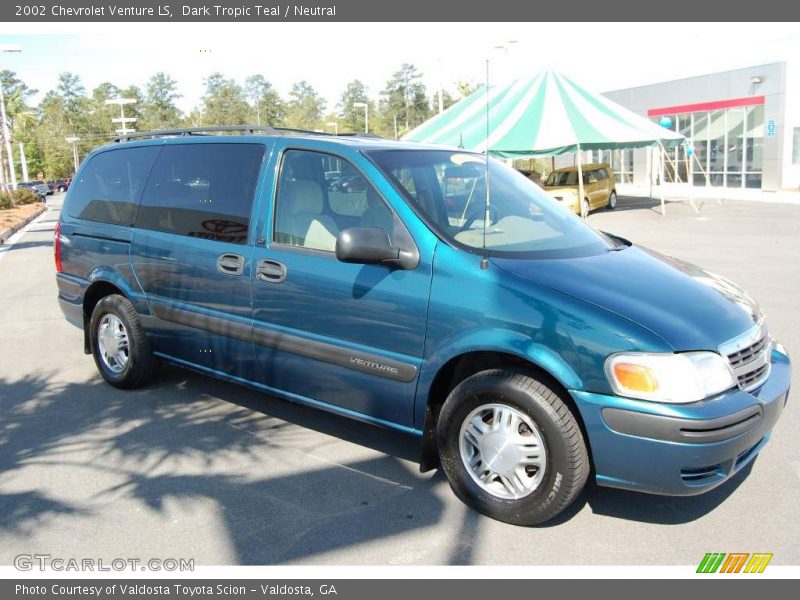 Dark Tropic Teal / Neutral 2002 Chevrolet Venture LS