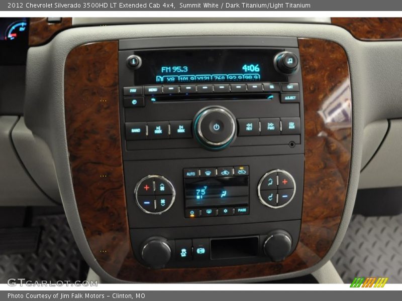 Controls of 2012 Silverado 3500HD LT Extended Cab 4x4