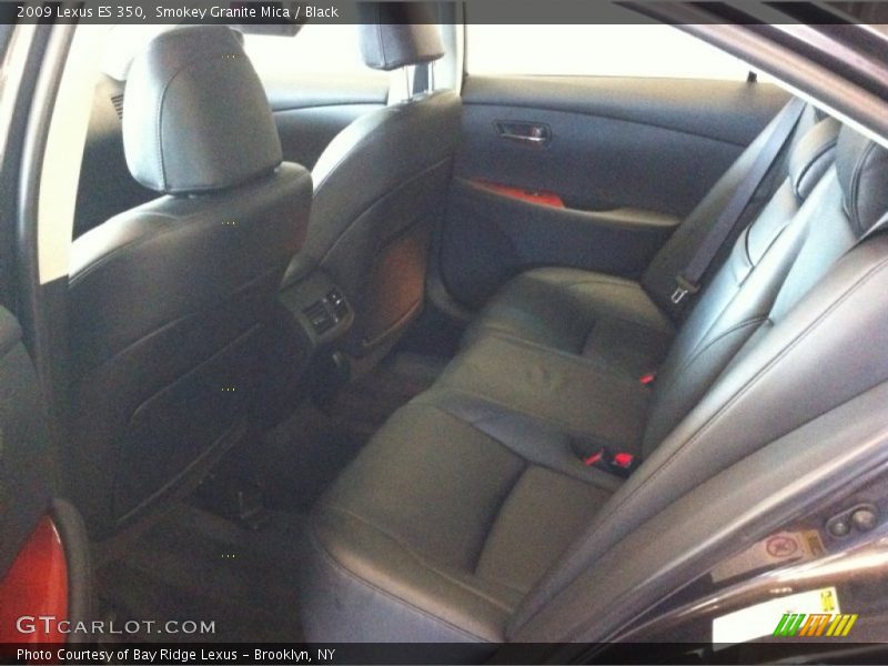 Smokey Granite Mica / Black 2009 Lexus ES 350