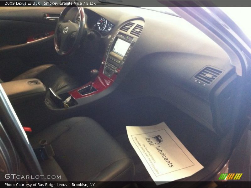 Smokey Granite Mica / Black 2009 Lexus ES 350