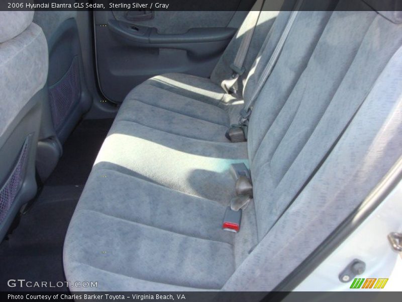 Sterling Silver / Gray 2006 Hyundai Elantra GLS Sedan