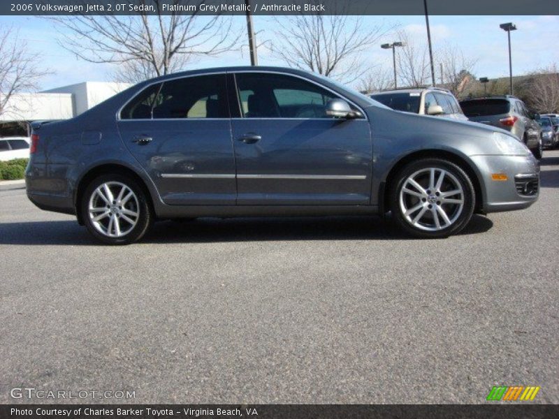 Platinum Grey Metallic / Anthracite Black 2006 Volkswagen Jetta 2.0T Sedan