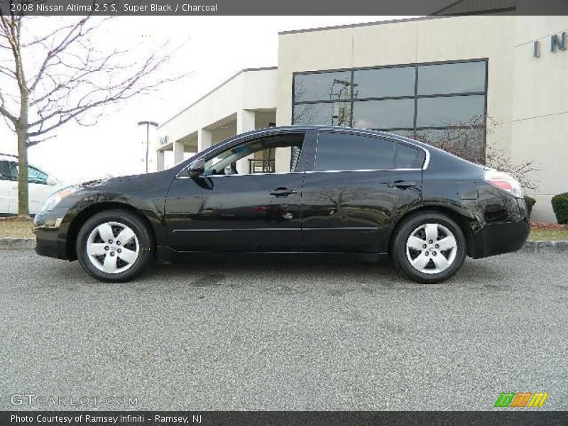 Super Black / Charcoal 2008 Nissan Altima 2.5 S