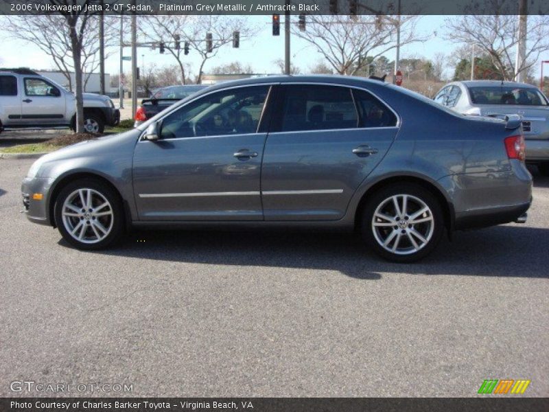 Platinum Grey Metallic / Anthracite Black 2006 Volkswagen Jetta 2.0T Sedan