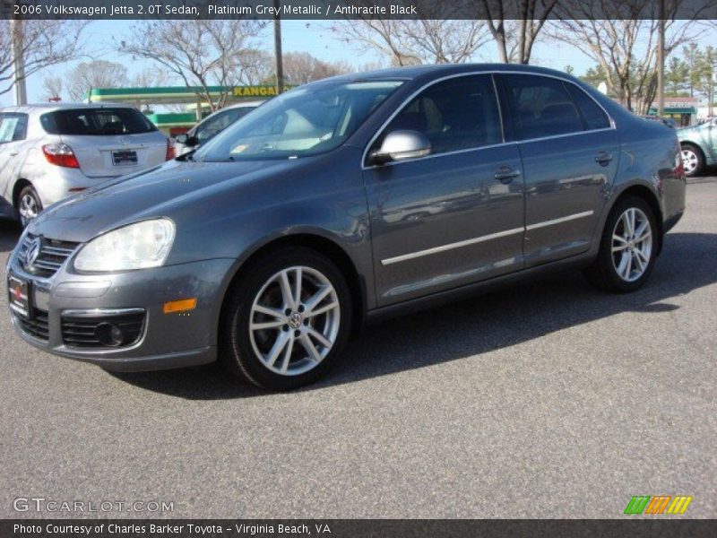 Platinum Grey Metallic / Anthracite Black 2006 Volkswagen Jetta 2.0T Sedan