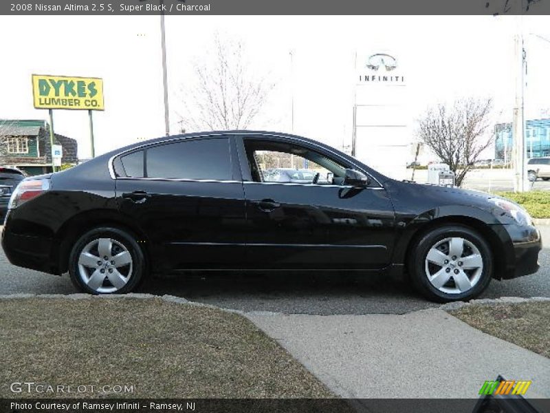 Super Black / Charcoal 2008 Nissan Altima 2.5 S