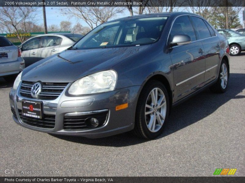 Platinum Grey Metallic / Anthracite Black 2006 Volkswagen Jetta 2.0T Sedan