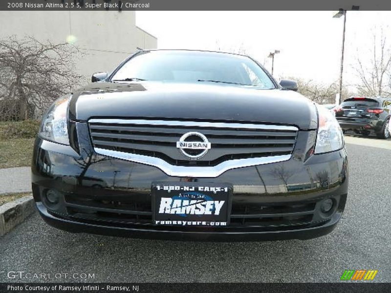 Super Black / Charcoal 2008 Nissan Altima 2.5 S