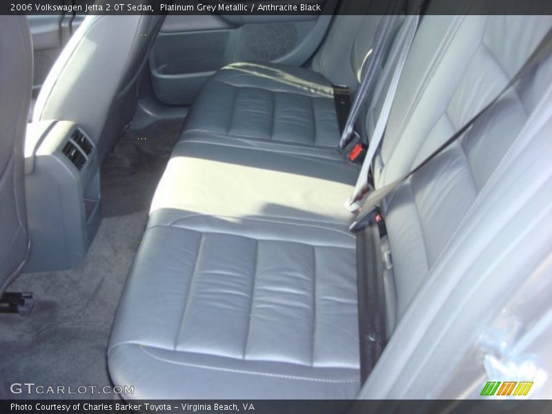 Platinum Grey Metallic / Anthracite Black 2006 Volkswagen Jetta 2.0T Sedan