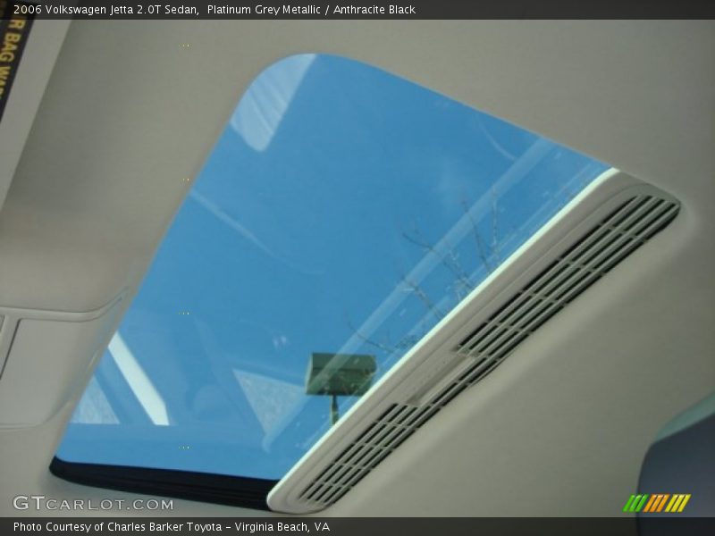 Platinum Grey Metallic / Anthracite Black 2006 Volkswagen Jetta 2.0T Sedan
