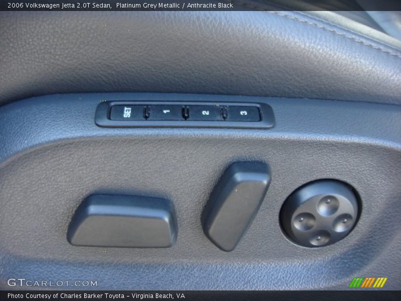 Platinum Grey Metallic / Anthracite Black 2006 Volkswagen Jetta 2.0T Sedan