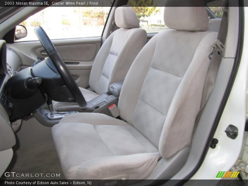 Glacier White Pearl / Frost 2003 Nissan Maxima SE