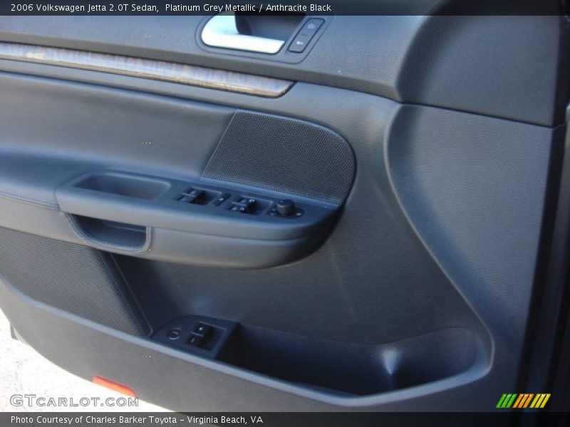 Platinum Grey Metallic / Anthracite Black 2006 Volkswagen Jetta 2.0T Sedan