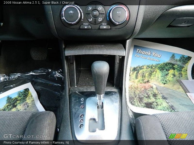 Super Black / Charcoal 2008 Nissan Altima 2.5 S