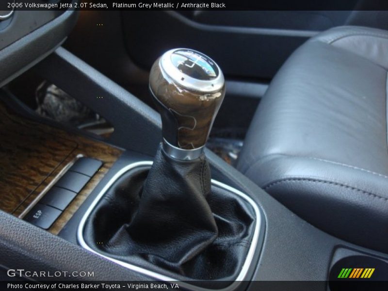  2006 Jetta 2.0T Sedan 6 Speed Manual Shifter