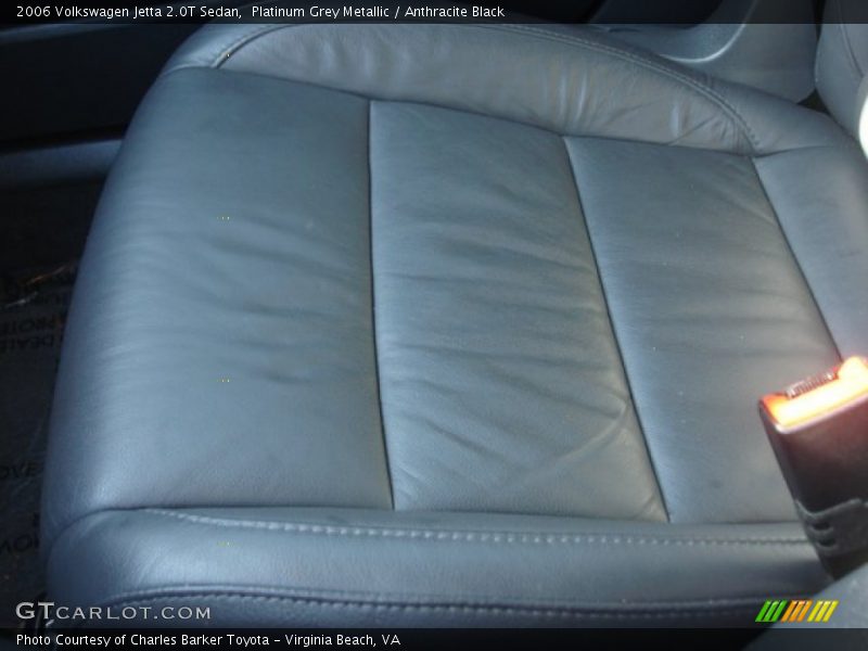 Platinum Grey Metallic / Anthracite Black 2006 Volkswagen Jetta 2.0T Sedan