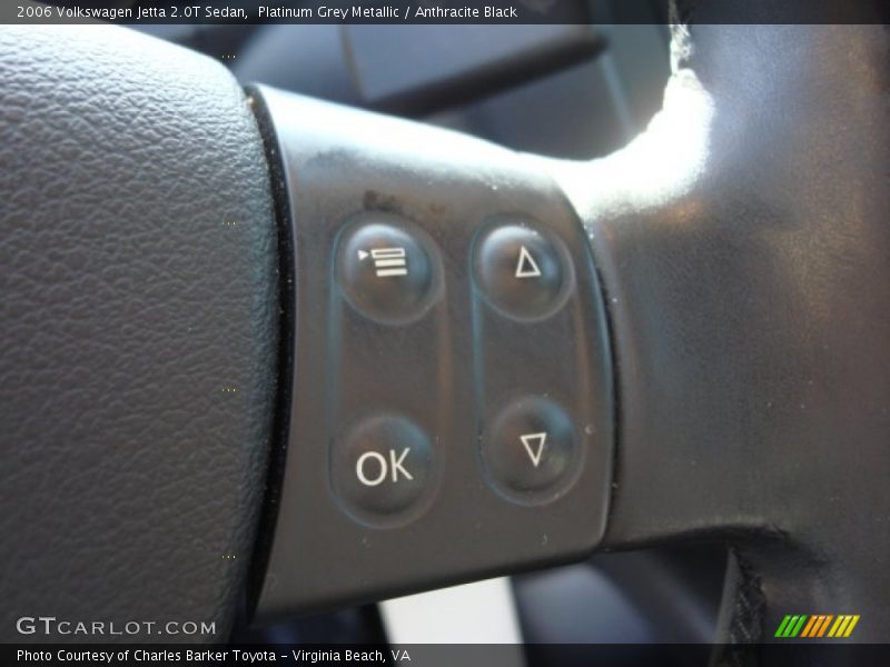 Platinum Grey Metallic / Anthracite Black 2006 Volkswagen Jetta 2.0T Sedan