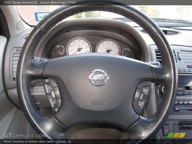 Glacier White Pearl / Frost 2003 Nissan Maxima SE