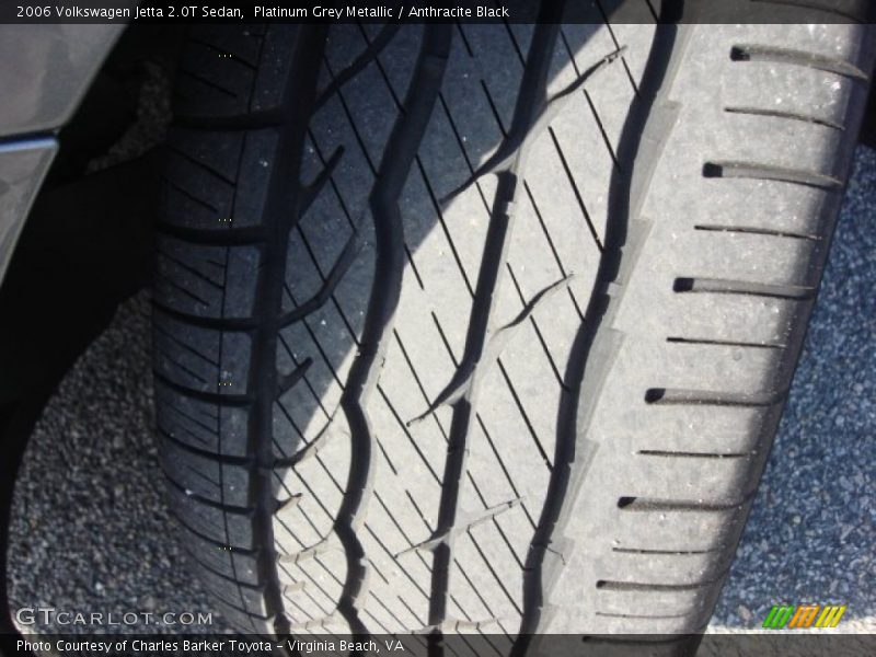 Platinum Grey Metallic / Anthracite Black 2006 Volkswagen Jetta 2.0T Sedan